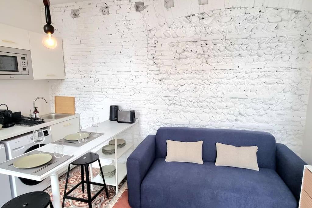 Grand Studio Avec Terrasse - Gare - Metro - Wifi Tuluza Zewnętrze zdjęcie
